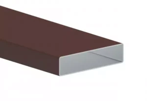 100x24 alumínium kerítésléc RAL8017 - csokibarna