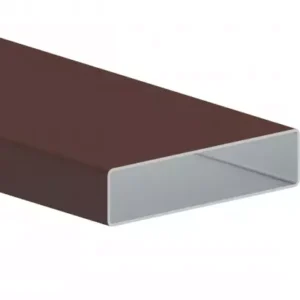 100x24 alumínium kerítésléc RAL8017 - csokibarna