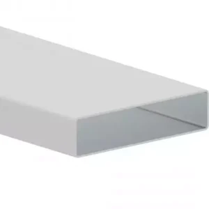 100x24 alumínium kerítésléc RAL9010 - tiszta fehér