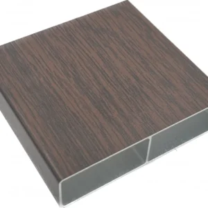 100x24 alumínium kerítésléc famintás - dió