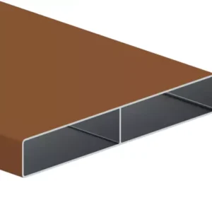 160x24 alumínium kerítésléc RAL8007 - őzbarna