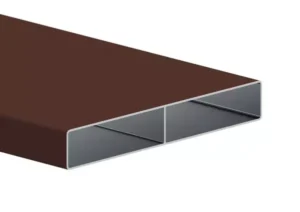 160x24 alumínium kerítésléc RAL8017 - csokibarna