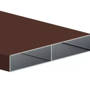 160x24 alumínium kerítésléc RAL8017 - csokibarna