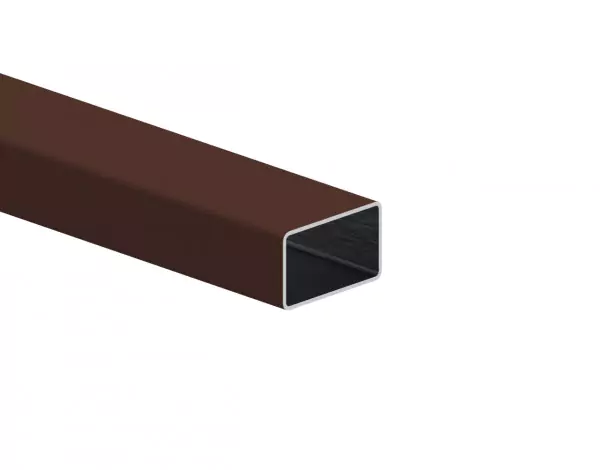 40x24 alumínium kerítésléc RAL8017 - csokibarna