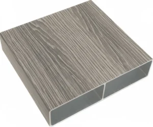 100x24 famintás alumínium kerítésléc homoktölgy