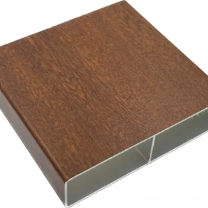 100x24 famintás alumínium kerítésléc tölgy