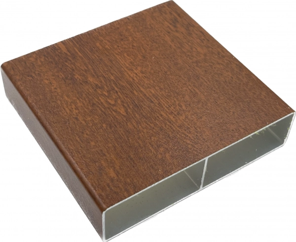 100x24 famintás alumínium kerítésléc tölgy