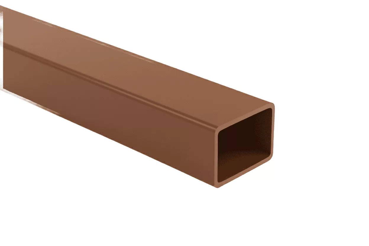 40x24mm RAL8007 barna alumínium kerítésléc