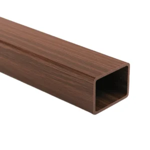 40x24mm famintás alumínium kerítésléc tölgy